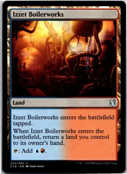 Magic the Gathering Izzet Boilerworks Commander 2019 x1 MTG Free Shipping! - Image 1