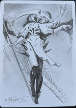 Atraxa, Grand Unifier Artist Proof Signed Sketched Phyrexia: All Will Be One MTG - Image 2