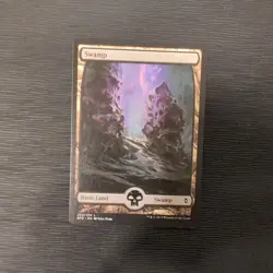 Full Art Swamp NM/LP (263) Battle for Zendikar BFZ English Regular MTG - Image 1