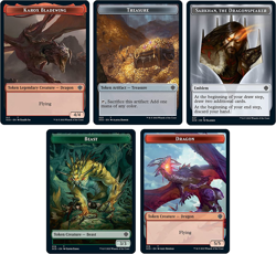 Magic: the Gathering Starter Commander Deck - Draconic Destruction (Red-Green) | - Image 3