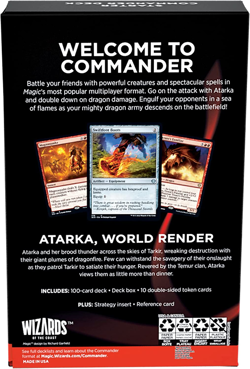 Magic: the Gathering Starter Commander Deck - Draconic Destruction (Red-Green) | - Image 5