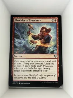 Shackles of Treachery 150/285 C Magic The Gathering MTG. M - Image 1
