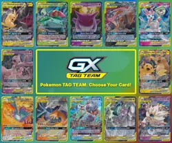 Pokemon TAG TEAM GX - Choose Your Card - Ultra Rare, Full Art Holo Pokemon TCG - Image 1