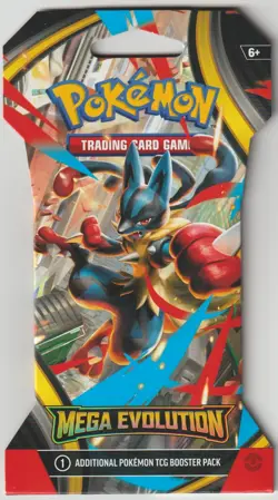 Pokemon Mega Evolution: Base Set Sleeved Booster Pack - 1X Random Art - Image 1