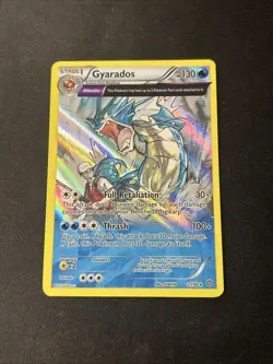 Pokemon Gyarados Theme Deck Exclusives 21/98 Holo Rare MP - Pokemon English - Image 1