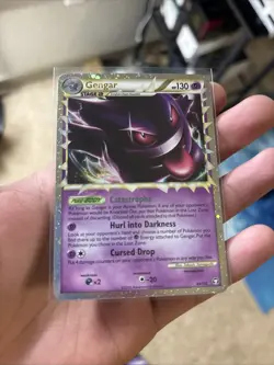 Pokemon TCG Gengar Prime 94/102 Triumphant Holo Near Mint Condition - Image 1