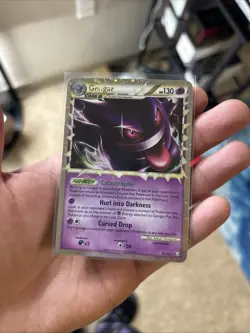 Pokemon TCG Gengar Prime 94/102 Triumphant Holo Near Mint Condition - Image 2