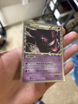 Pokemon TCG Gengar Prime 94/102 Triumphant Holo Near Mint Condition - Image 3