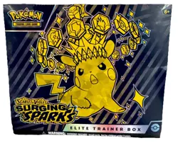 Pokemon TCG Scarlet & Violet Surging Sparks ETB New and Sealed - Image 1