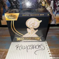 Pokemon TCG Mega Evolutions Elite Trainer Box Gardevoir Art Brand New ETB - Image 1