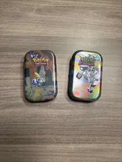 2x Pokemon TCG Galar Pals Mini Tins Factory Seal New Sealed - Image 1