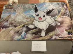 Pokemon Go Play Mat Eevee 60cm x 34cm - Pokemon TCG Eeveelution - Image 1