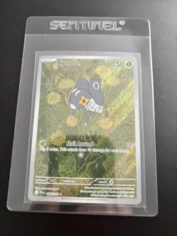 Nymble 096/094 Pokemon Mega Evolution Phantasmal Flames Illustration Rare - Image 1