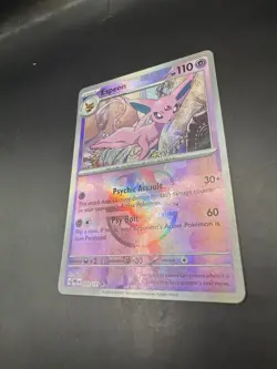 Pokemon TCG Espeon (Master Ball Pattern) 033/131 Sv: Prismatic Evolutions Holo - Image 3