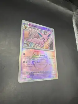 Pokemon TCG Espeon (Master Ball Pattern) 033/131 Sv: Prismatic Evolutions Holo - Image 4