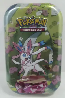 Pokemon Scarlet & Violet Prismatic Evolutions mini tin Sylveon Brand New Sealed - Image 1