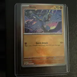 Pokemon TCG - Riolu 050/131 (Master Ball Pattern) - Prismatic Evolutions - Image 1