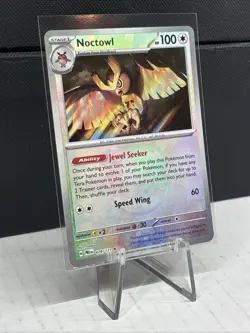 Noctowl (Master Ball Pattern) 078/131 Pokemon TCG Rare SV: Prismatic Evolutions - Image 2
