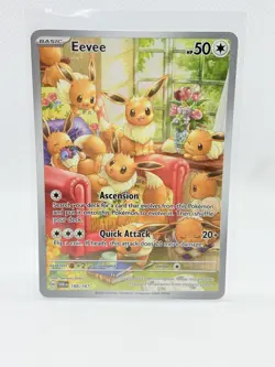 Pokemon TCG - Eevee 188/167 Sv06: Twilight Masquerade Illustration Rare - Image 1