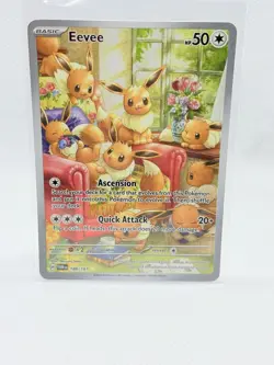 Pokemon TCG - Eevee 188/167 Sv06: Twilight Masquerade Illustration Rare - Image 2