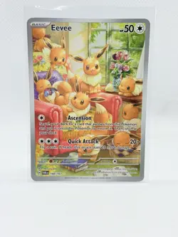 Pokemon TCG - Eevee 188/167 Sv06: Twilight Masquerade Illustration Rare - Image 3