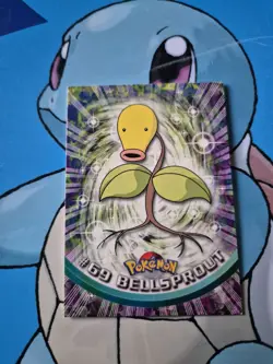 Topps Pokemon Series 1 - Bellsprout #69 Non-Holo Black Logo - Image 1