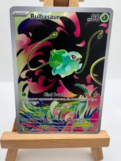 Pokemon Mega Evolutions - 133/132 Bulbasaur - Illustration Rare - NM/M - Image 1