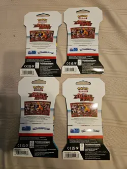 4 New Sealed Pokemon Scarlet And Violet Sleeved Destined Rivals Packs FAST SHIP - Image 2