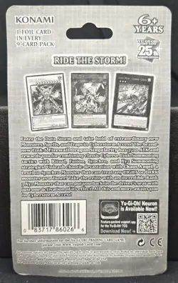 YuGiOh Cyberstorm Access 1st Edition Hanging Booster Pack Sealed - Image 2