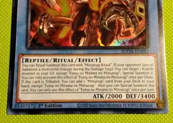 Yu-Gi-Oh! - Futsu no Mitama no Mitsurugi - SUDA-EN093 - Super Rare - NM/M - Image 3