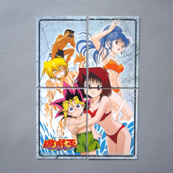 YuGiOh AMADA TOEI Joey Tea Gardner Collection No42~45 Carddass Japanese g813 - Image 1