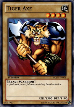 Tiger Axe - 1st Edition LCJW-EN008 - LP - YuGiOh - Image 1