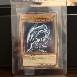*** BLUE-EYES WHITE DRAGON *** QUARTER CENTURY SECRET RARE MP24-EN001 YUGIOH! - Image 1