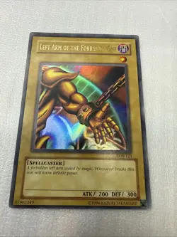 MP Left Arm of the Forbidden One LOB-123 Yu-Gi-Oh 2002 Unlimited - Image 1