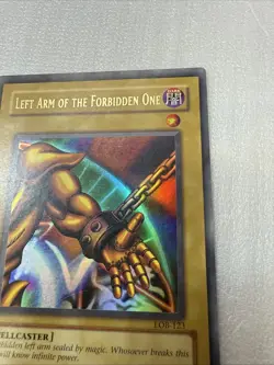 MP Left Arm of the Forbidden One LOB-123 Yu-Gi-Oh 2002 Unlimited - Image 5