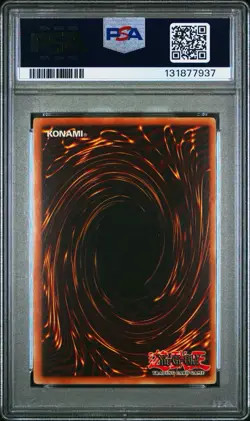 2003 Yu-Gi-Oh! Mudora Dark Crisis DCR 1st Edition Super Rare PSA 8 - Image 2