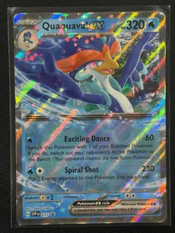 Quaquaval ex 035 Sv: Scarlet & Violet Promo Cards Holo Nm Pokemon Tcg - Image 1