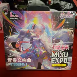 Kayou Hatsune Miku 32 Pack Booster Box CCG Trading Card Game New Anime 2024 - Image 1