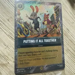 Lorcana Putting It All Together Disney Zootopia 2 Movie Promo Card Cinemark - Image 1