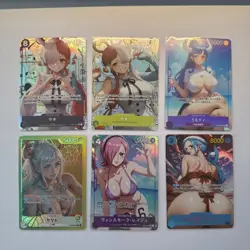 One Piece Custom Card Lot (6) (Uta, Reiju, Ulti, Yamato, Vivi) - Image 1