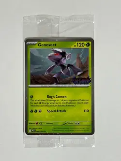 Genesect 008/094 Phantasmal Flames Best Buy Exclusive Promo Card Factory Sealed - Image 1