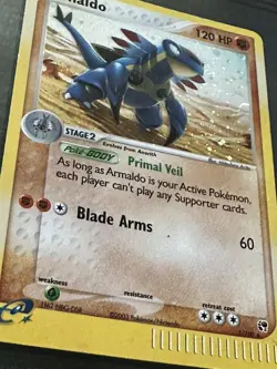 Armaldo Holo Rare 1/100 Pokemon EX Sandstorm Played Single Card TCG - Image 1