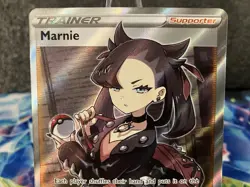 Marnie 200/202 Ultra Rare Sword & Shield Base Set Pokemon Card - Image 3