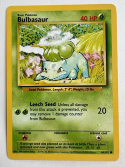 Squirtle 63/102 Bulbasaur Charmander Base Set Starter Pokemon Cards NM+ Lot - Image 4