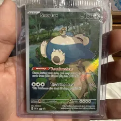 Snorlax SVP EN 051 Black Star Promo Scarlet & Violet Pokemon 151 Card - SEALED - Image 1