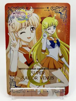 Super Sailor Venus Moon Eternal card Anime Japanese TCG Pretty Gurdian Japan - Image 1