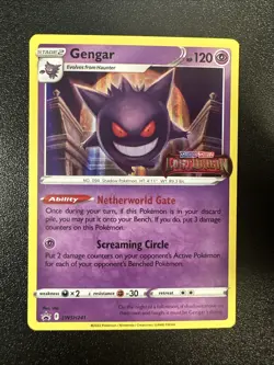 Gengar - (Prerelease) SWSH241 SWSH: Sword & Shield Promo Cards Holo NM JL - Image 1