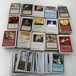 50 RANDOM DIFFERENT UNIQUE REVISED VINTAGE CARDS MTG MAGIC THE GATHERING VG LOT - Image 1