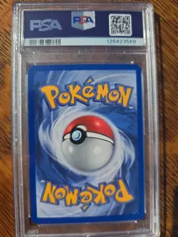 Typhlosion Neo Genesis Holo Rare Card 17/111 Psa 7 With Swirl - Image 3