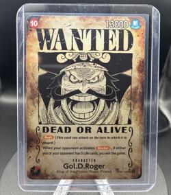 Gol D Roger SP ENGLISH OP09-118 ONE PIECE Card Wanted Carrying on His Will - Image 1